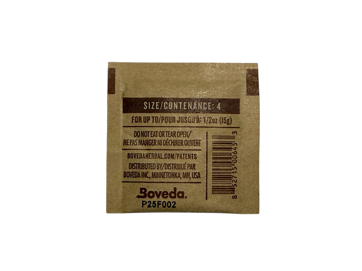 Boveda Feuchtigkeitspack 4 Gram